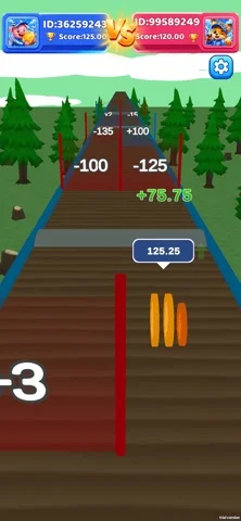 Journey Dash 3Dのゲーム画面