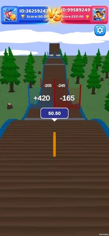 Journey Dash 3Dのゲーム画面