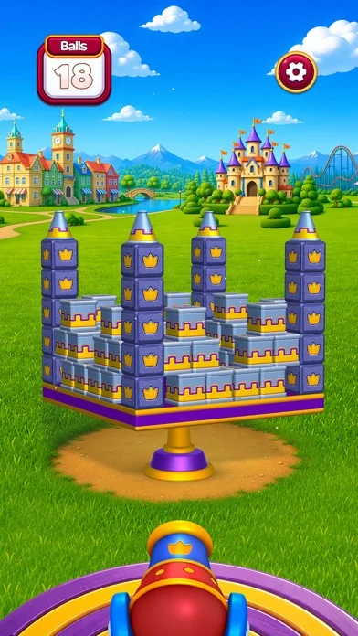 Royal Smash! - Physics Puzzleのゲーム画面