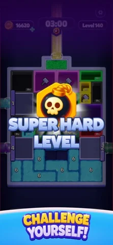 Sand Blocks: Drop Puzzleのゲーム画面