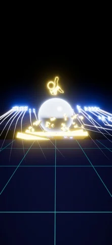 Slow Mo Strike: ナイフ投げアクションのゲーム画面