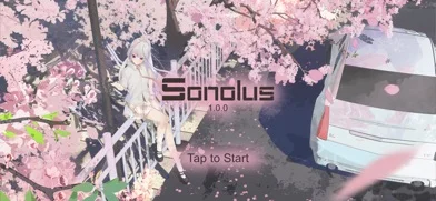 Sonolusのゲーム画面