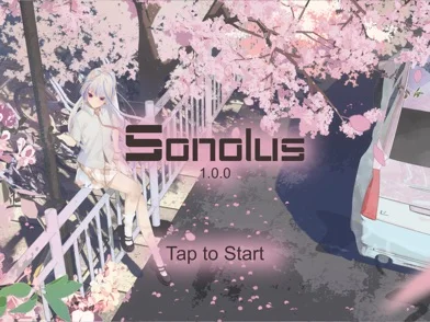 Sonolusのゲーム画面