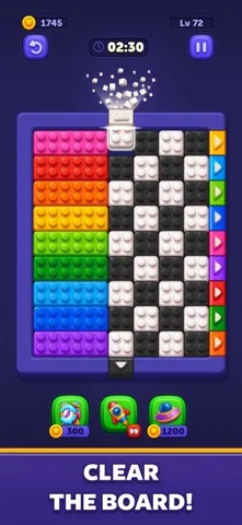 Block Out! – Color Sort Puzzleのゲーム画面