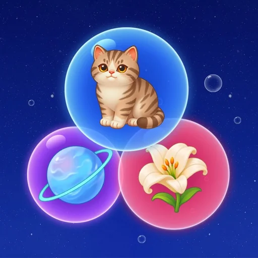 Bouncy Match: Bubble Wordのアイコン画像