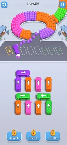 Bus Fever! Car Jam Escapeのゲーム画面