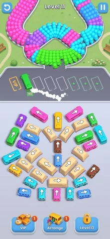 Bus Fever! Car Jam Escapeのゲーム画面