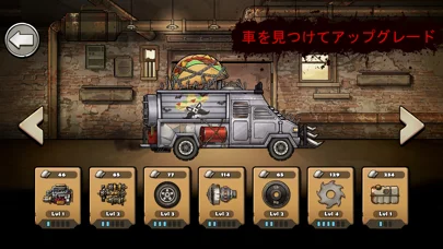 Earn to Die Rogueのゲーム画面