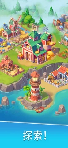 Family Farm Mergeのゲーム画面
