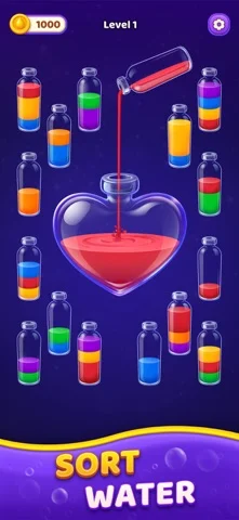 Get Color Pack: Sort puzzleのゲーム画面