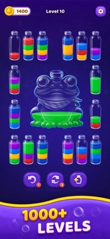 Get Color Pack: Sort puzzleのゲーム画面