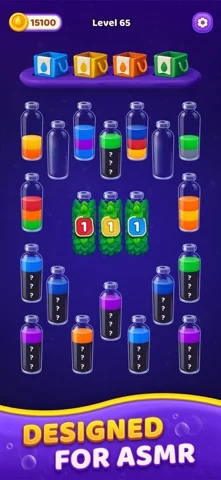 Get Color Pack: Sort puzzleのゲーム画面